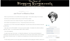 Blogging Dangerously